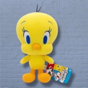 Looney Tunes Tweety Bird Plush 8" Chibi Stuffed Animal Warner Bros Nursery Decor